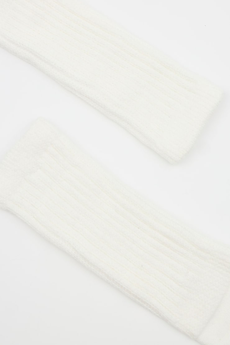 Scrunch Cloud Sock White - Image 4