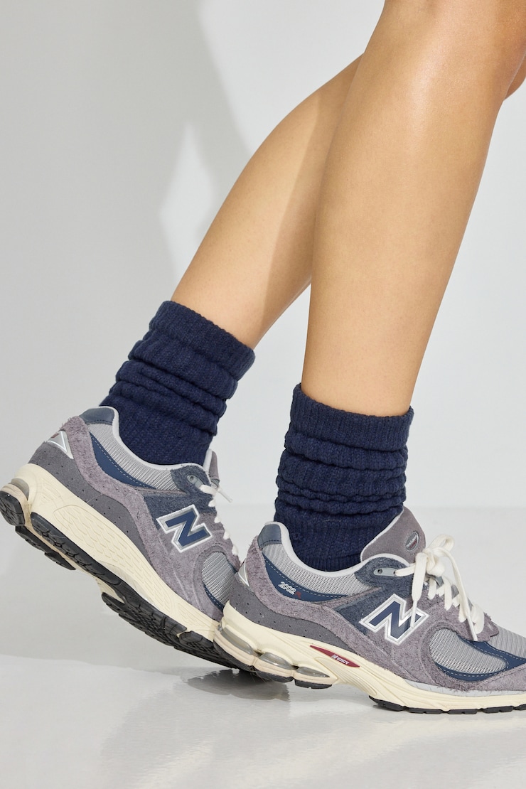 Scrunch Cloud Sock Navy - Image 3