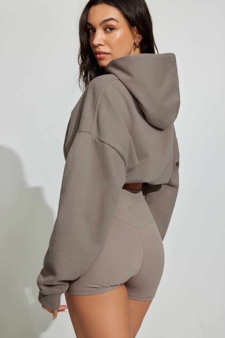 SoftActive Booty Shorts Beige - Image 4