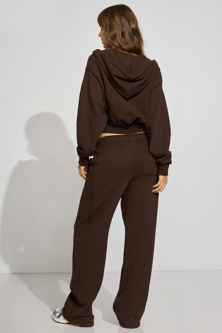 UltraFleece Straight Leg Sweatpants Brown - Image 3