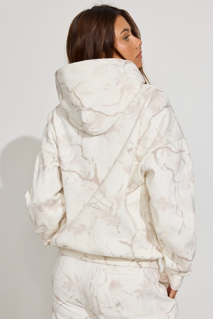 UltraFleece Hoodie White - Image 3