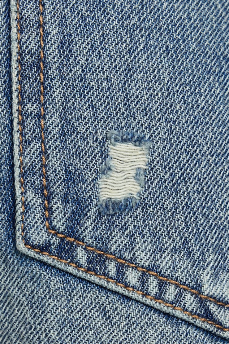 Denim Festival Shorts Blue - Image 6