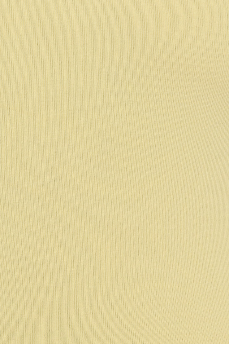 Portia Square Neckline T Shirt Yellow - Image 4