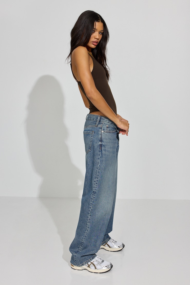 SoftActive Plunge Bodysuit Brown - Image 4