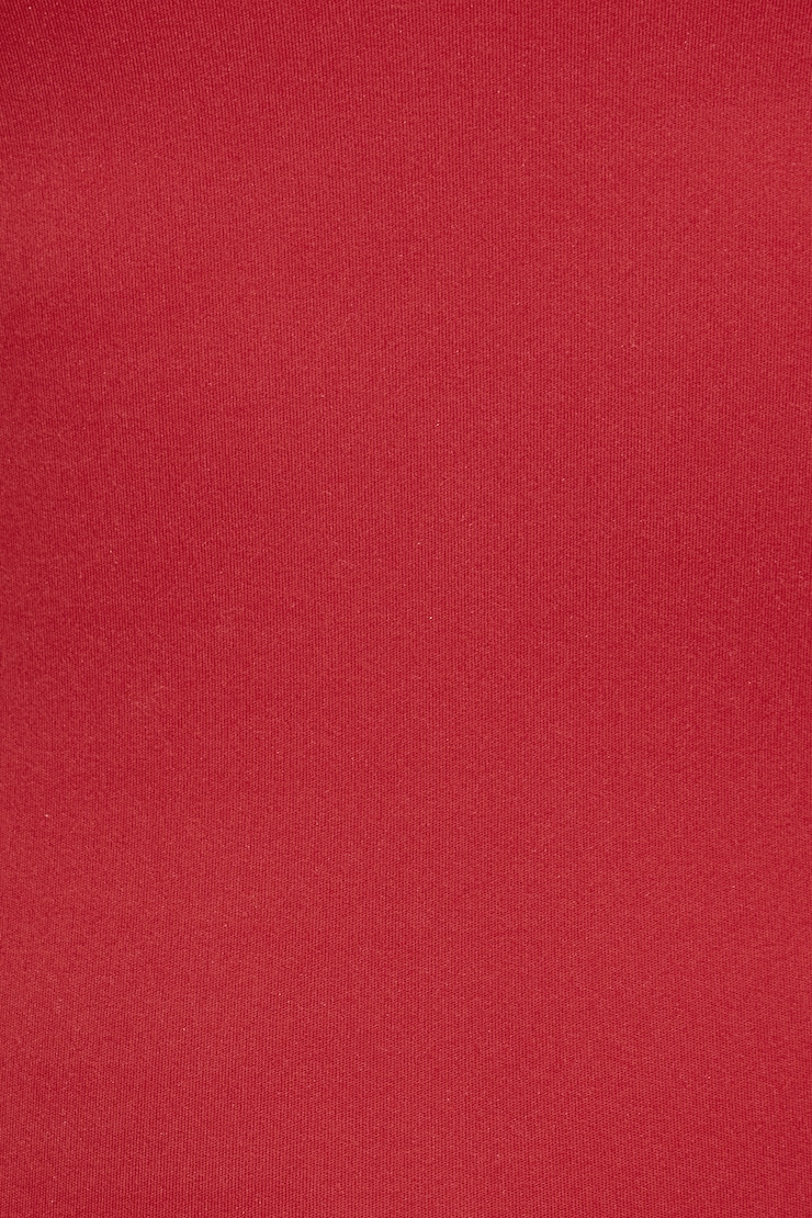 Sleek Crewneck T-Shirt Red - Image 4