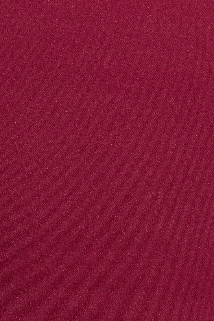 Sleek Crewneck T-Shirt Burgundy - Image 4