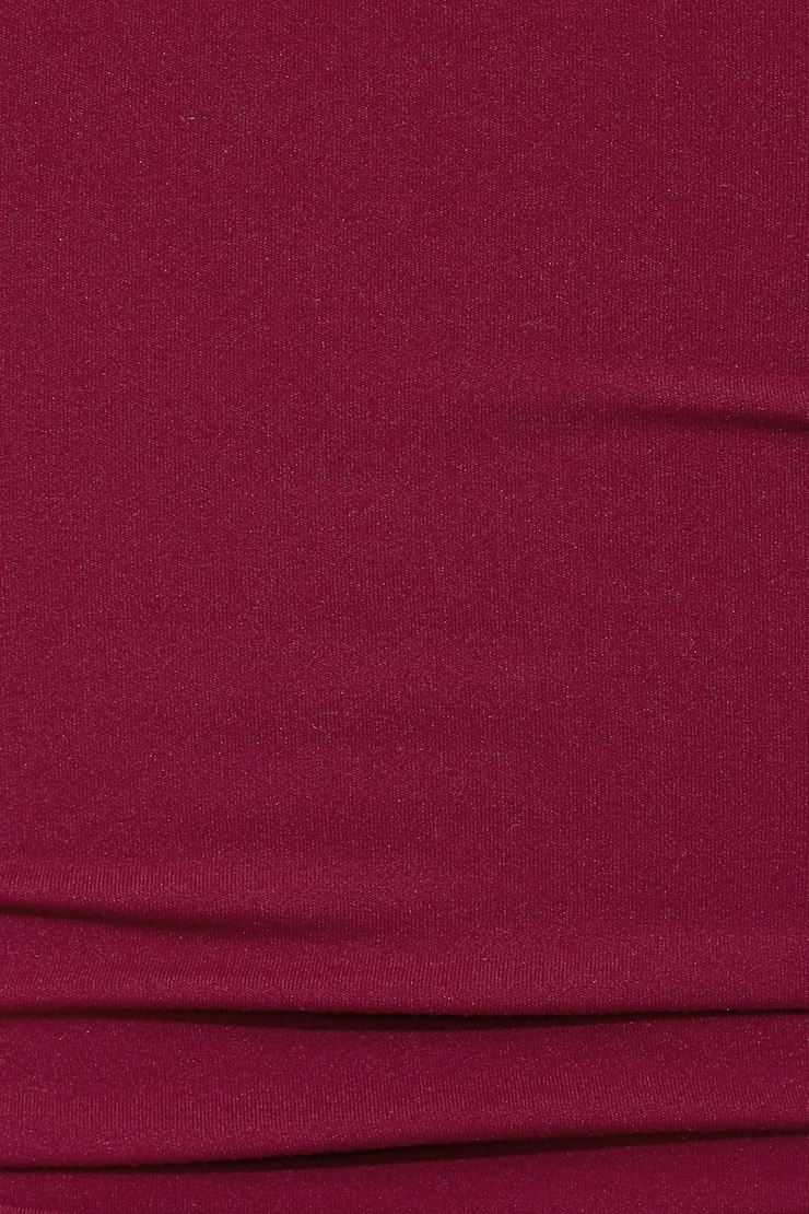Sleek Longline Tube Top Burgundy - Image 4