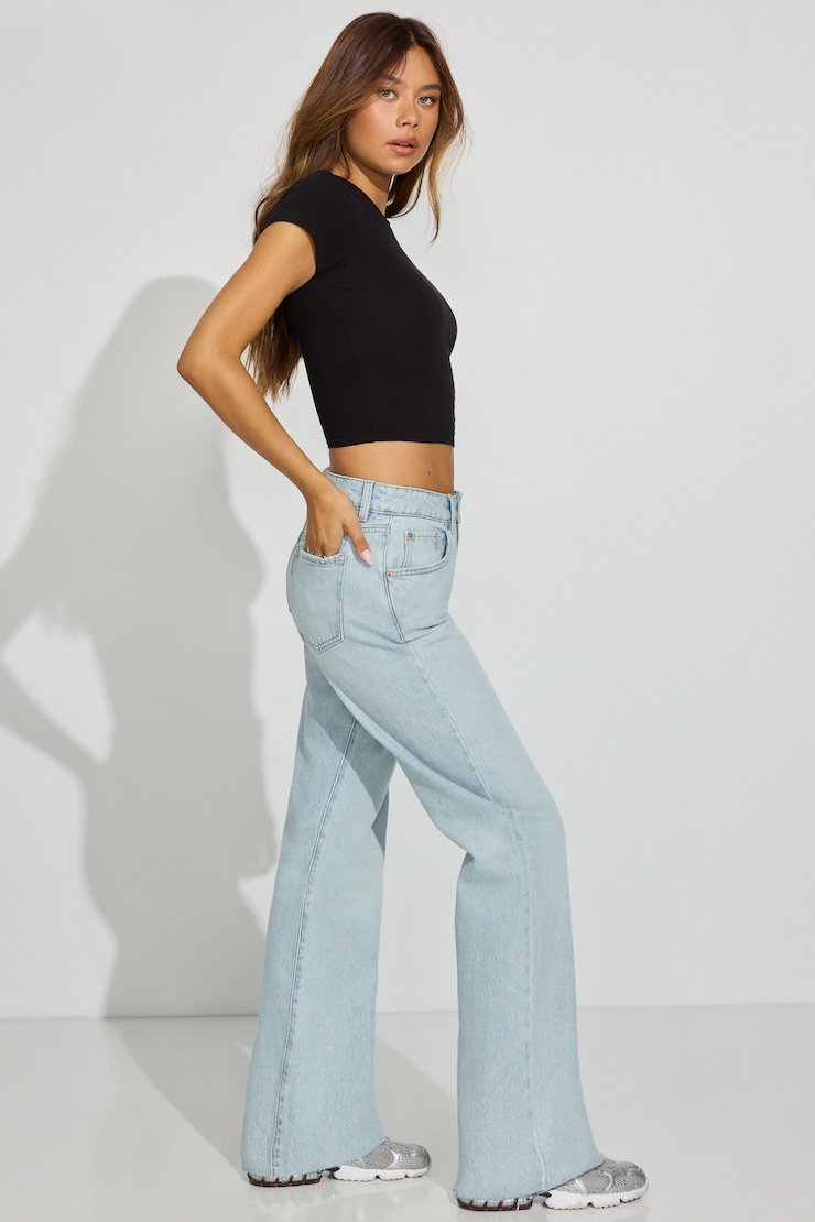'90s Straight Jeans Blue - Image 2