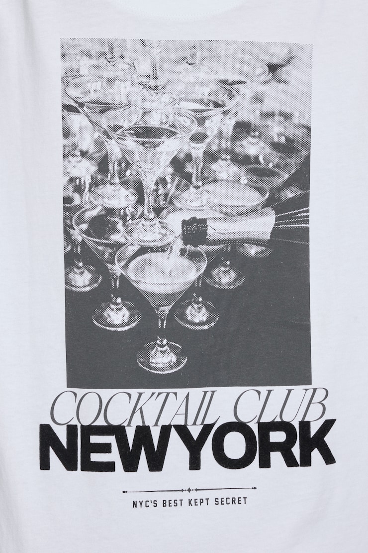 Oversized Boyfriend Tee White - Image 5