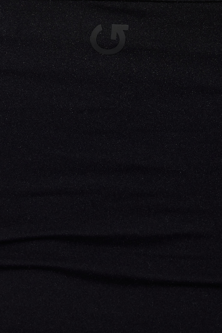 SoftActive Scoop Halter Top Black - Image 5