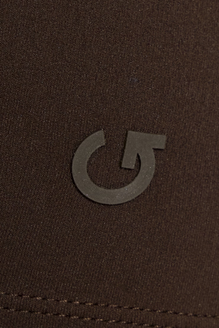 SoftActive Y Back Romper Brown - Image 4