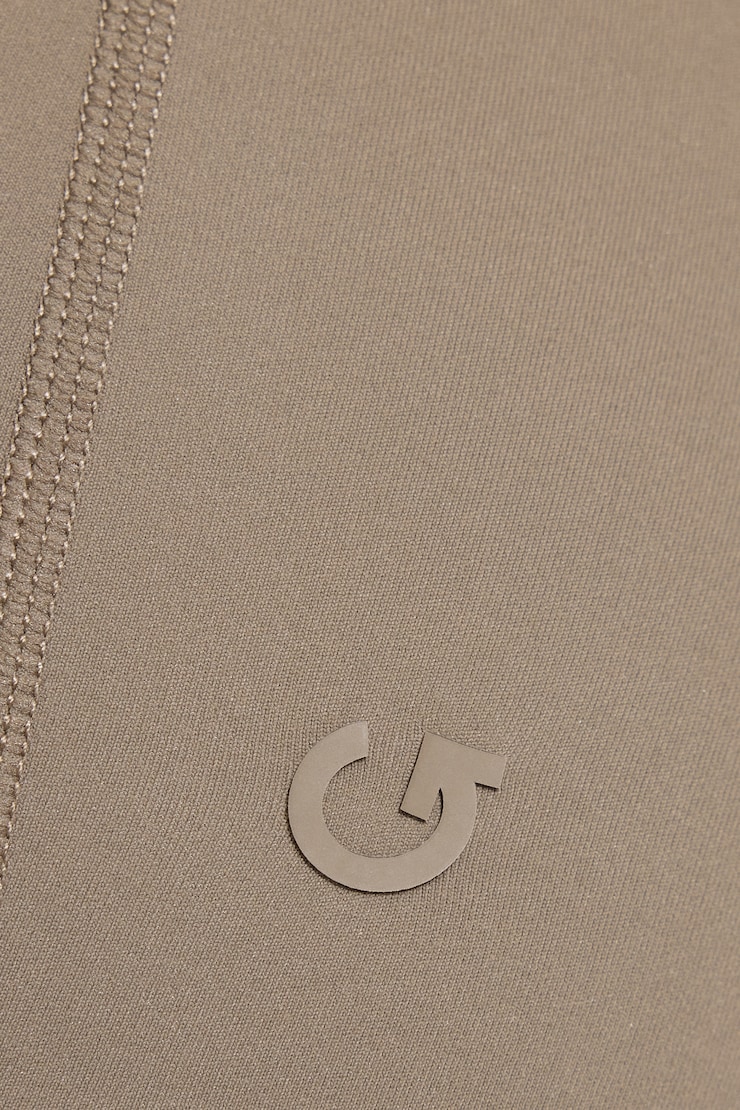 SoftActive Y Back Romper Beige - Image 5