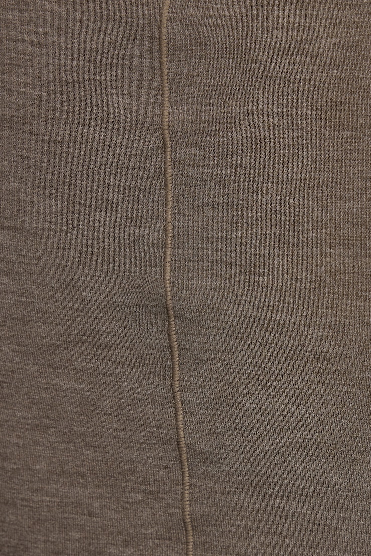 SexyCozy Boat Neck Long Sleeve Top Beige - Image 4