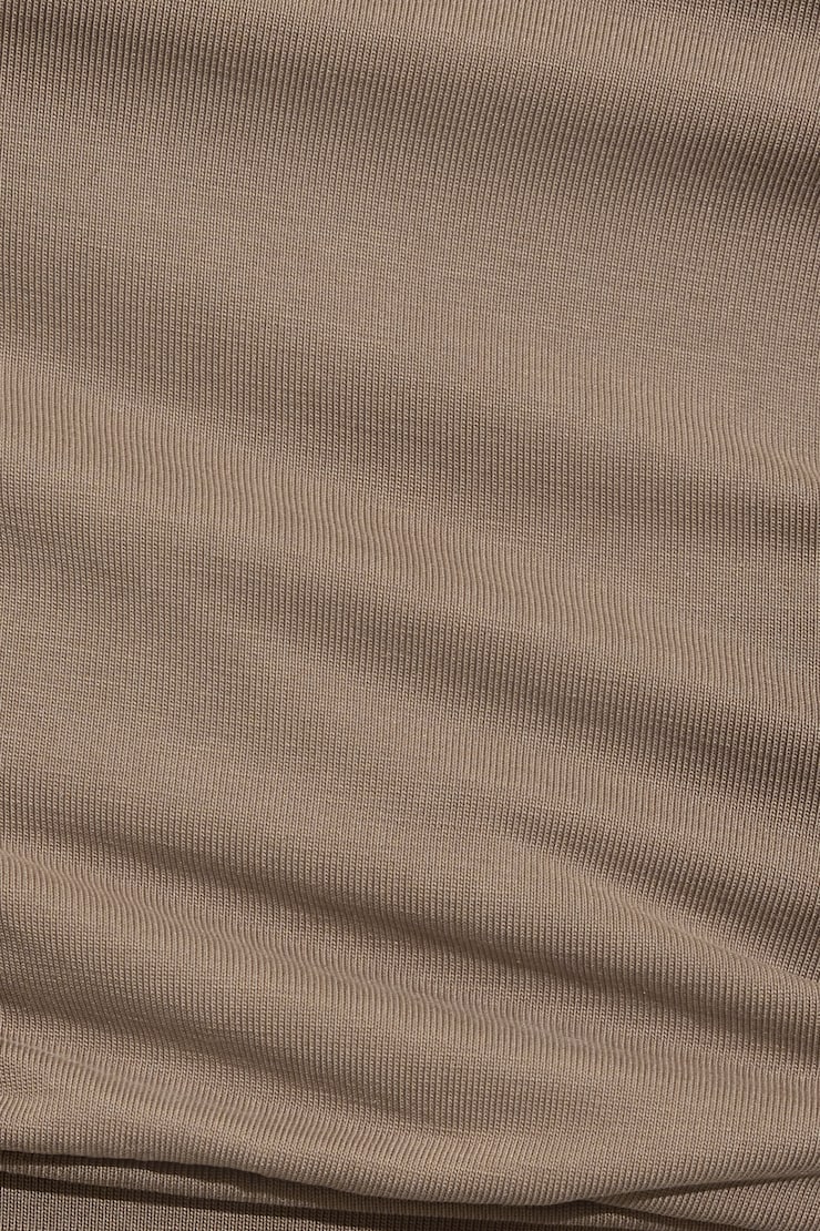 Mini Ruched Skort Brown - Image 5