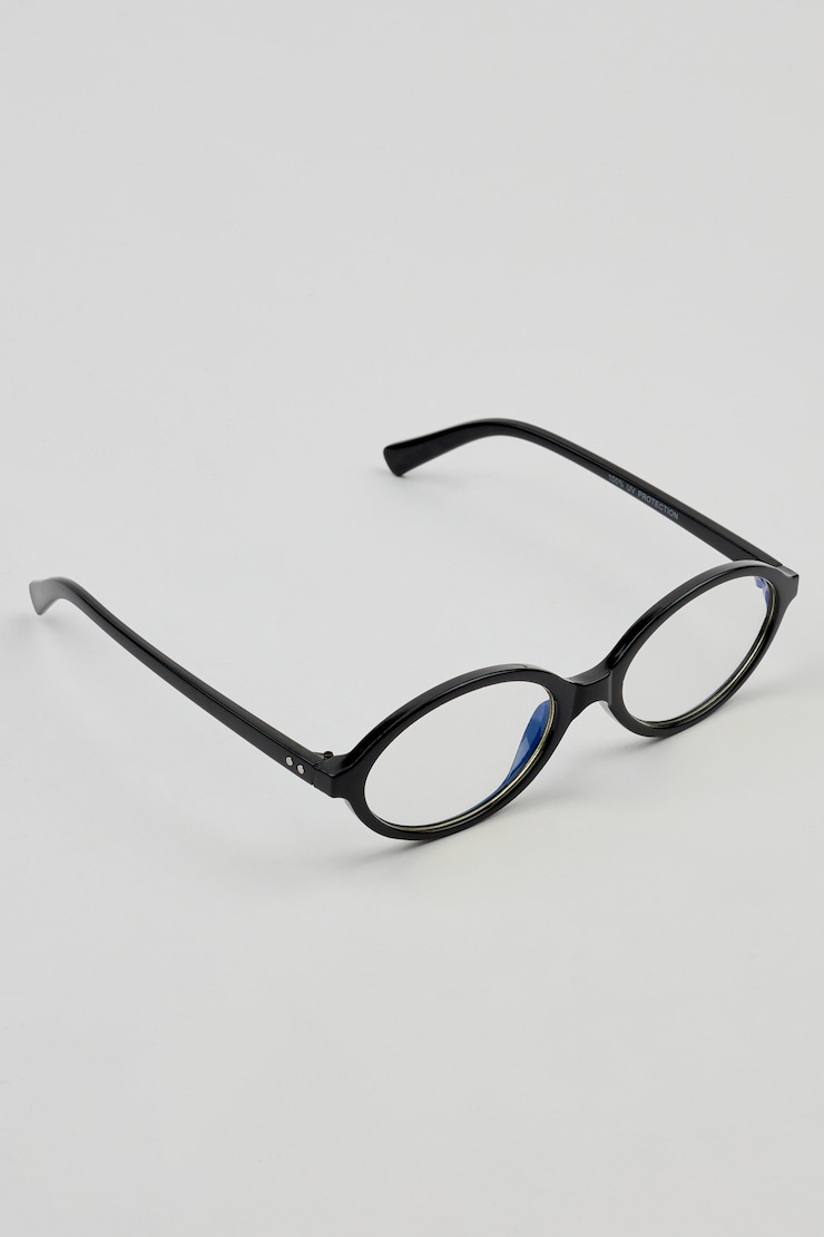 Slim Oval Blue Light Readers Black - Image 2