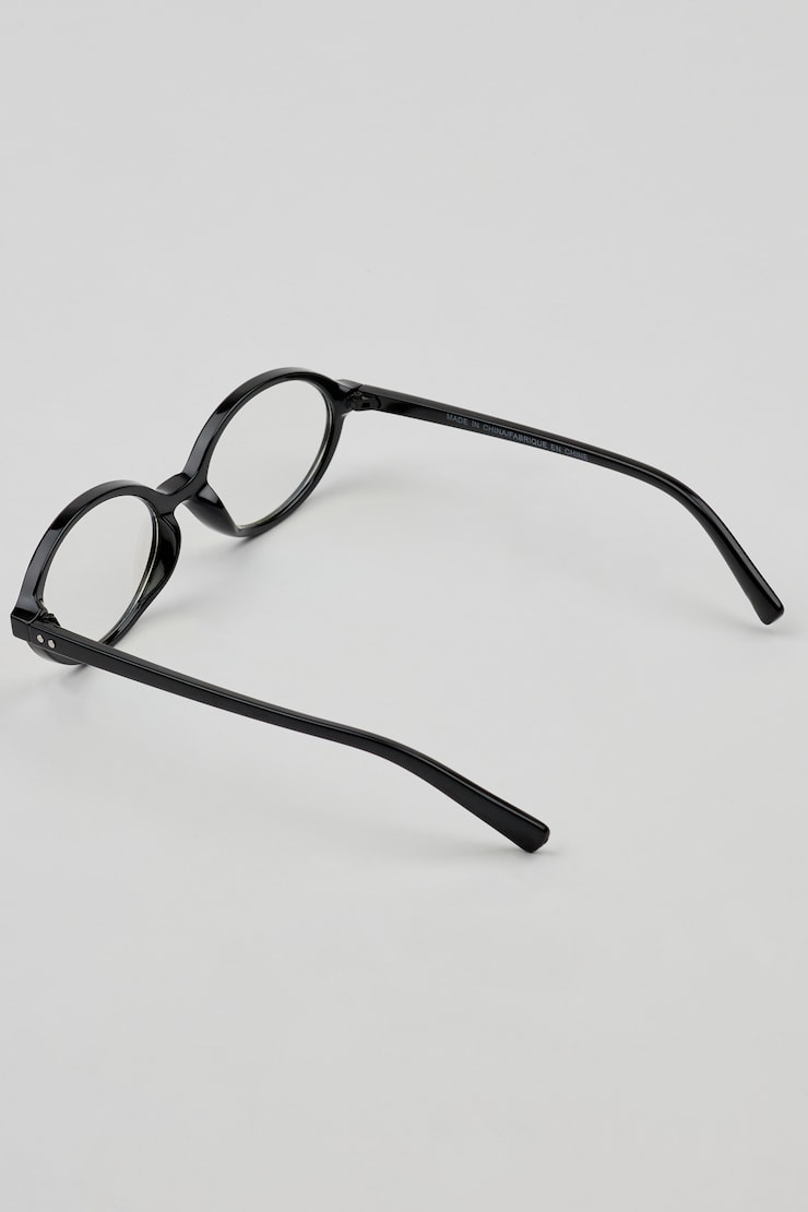 Slim Oval Blue Light Readers Black - Image 4