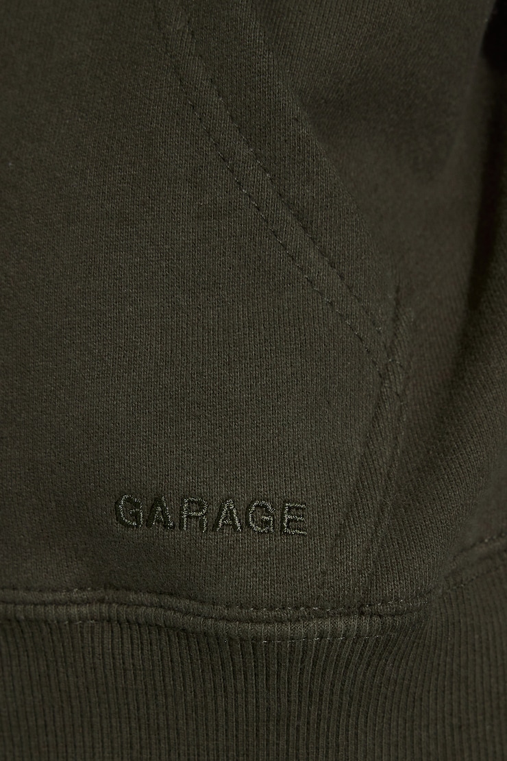 SoftTerry Iconic Full Zip Hoodie Green - Image 5