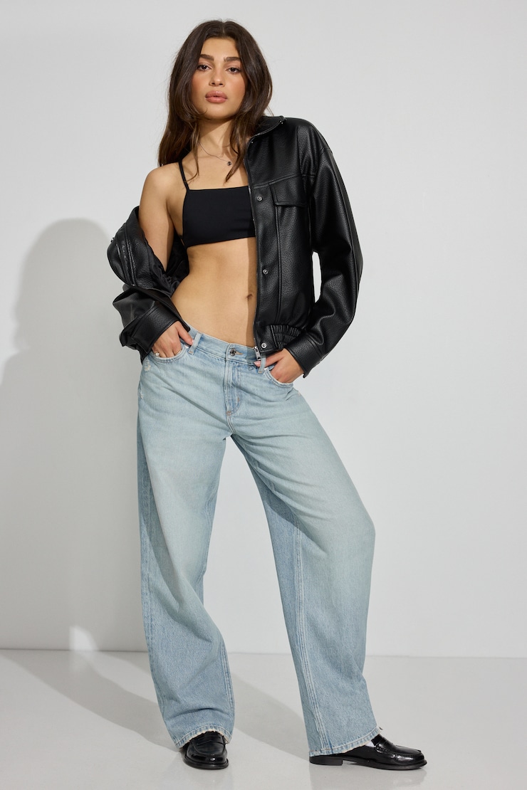 SoftActive Cage Back Bra Black - Image 3