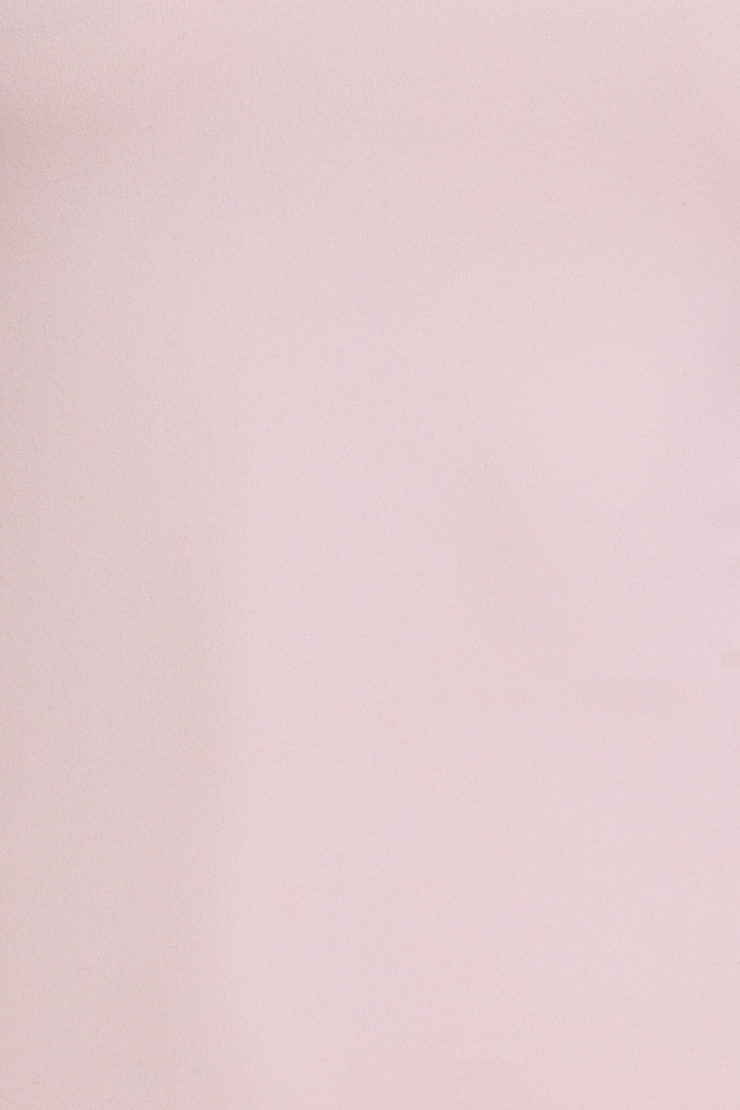 Sleek Crewneck Long Sleeve Top Pink - Image 4