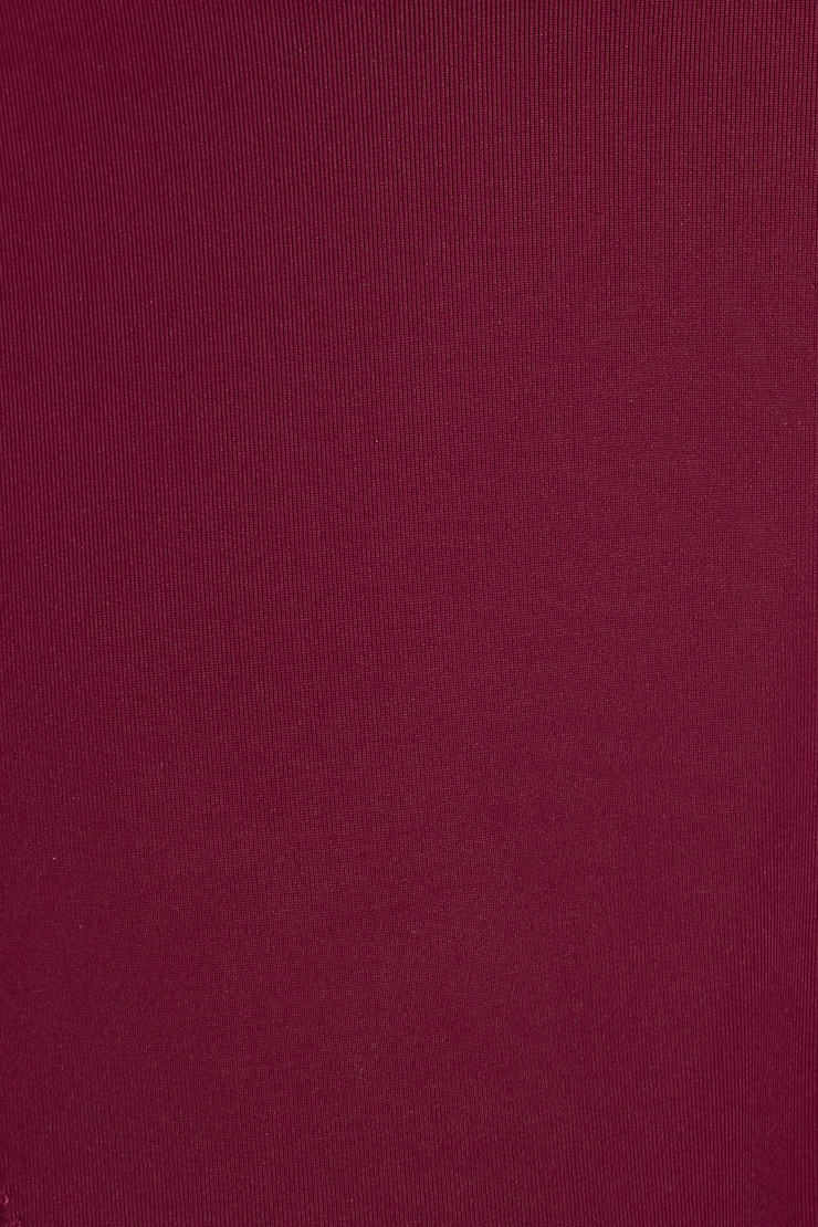 Slider Triangle Bikini Top Burgundy - Image 4