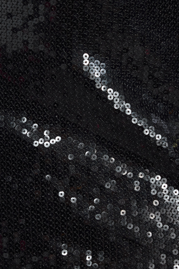 Micro Sequin Skort Black - Image 5