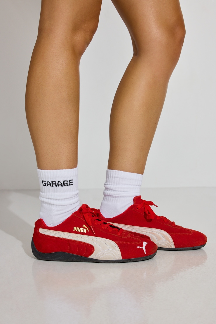 Garage Logo Crew Sock Black - Image 2