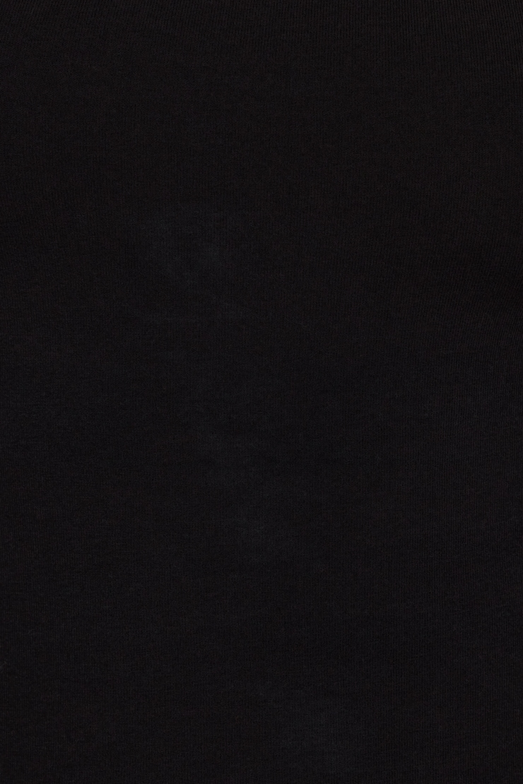 Square Neck Tank Top Black - Image 4