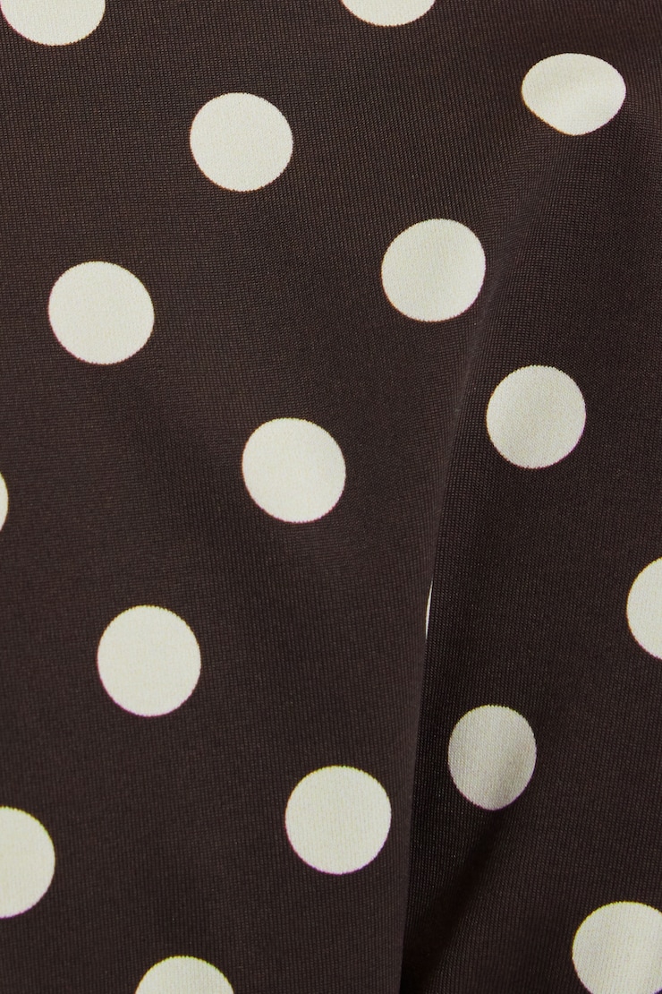 Cheeky Side Tie Bikini Bottom Brown - Image 5