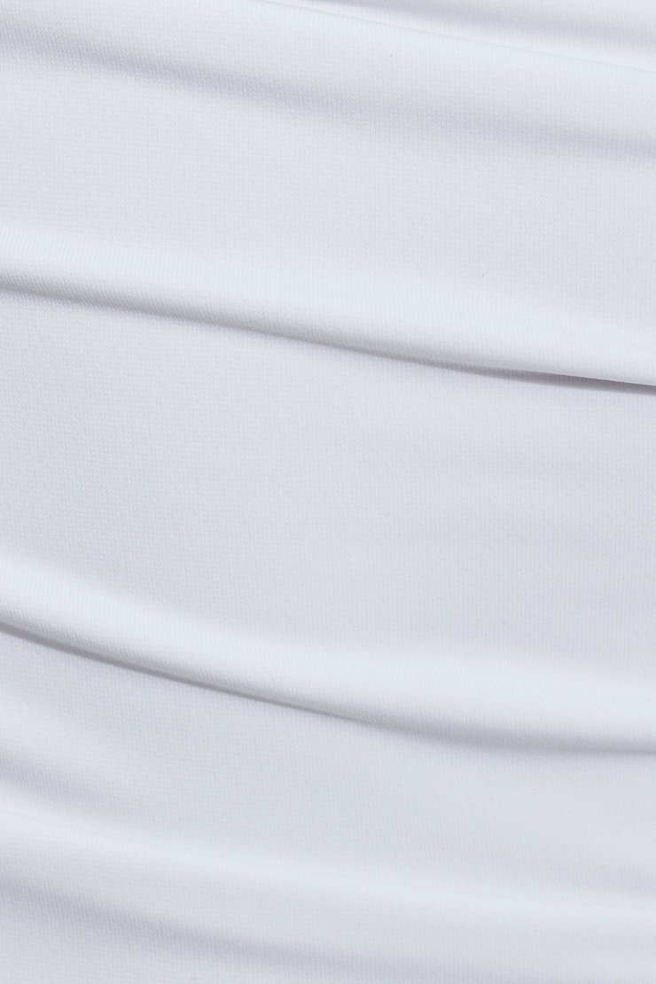 Tie Back Cowl Top White - Image 4